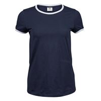 T-SHIRT DONNA A CONTRASTO